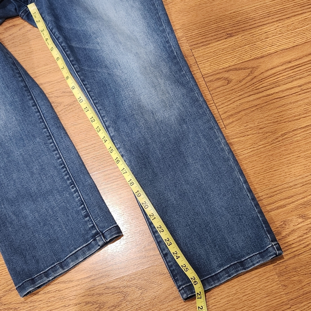 Code Bleu Women's Blue Jeans Size 12 - Picture 6 of 7